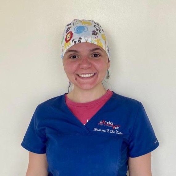 La Dott.ssa Francesca De Tata della clinica veterinaria Cardiovet