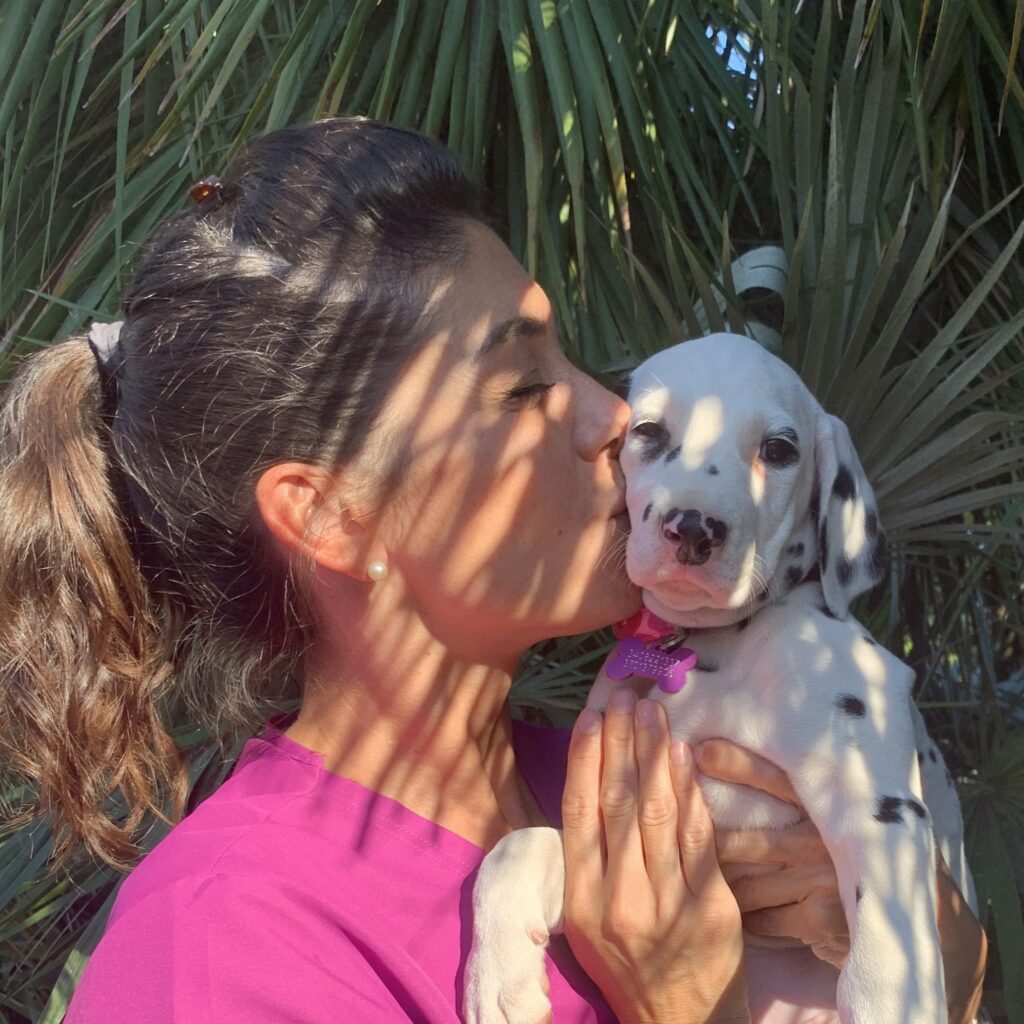 Samantha Braccini back office della clinica veterinaria cardiovet