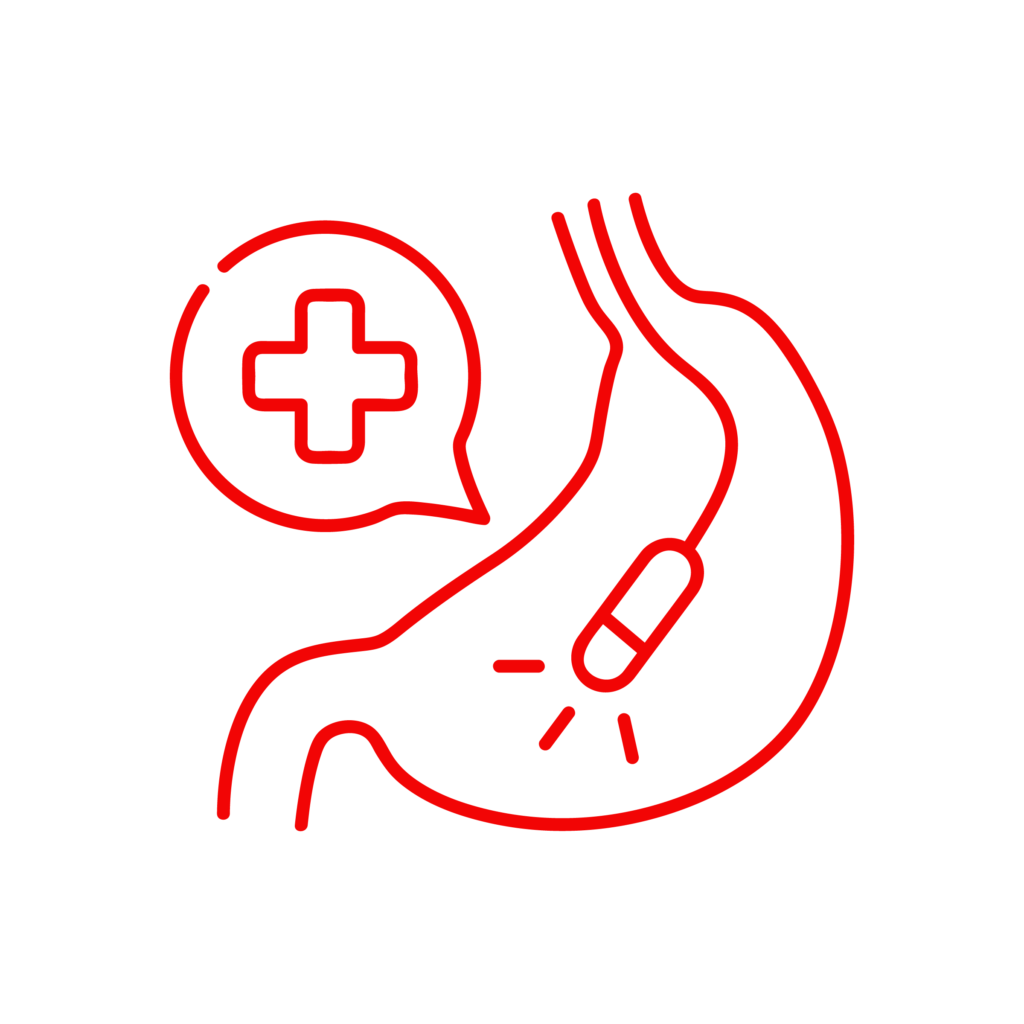 Icona illustrativa del servizio di endoscopia della Clinica Veterinaria Cardiovet