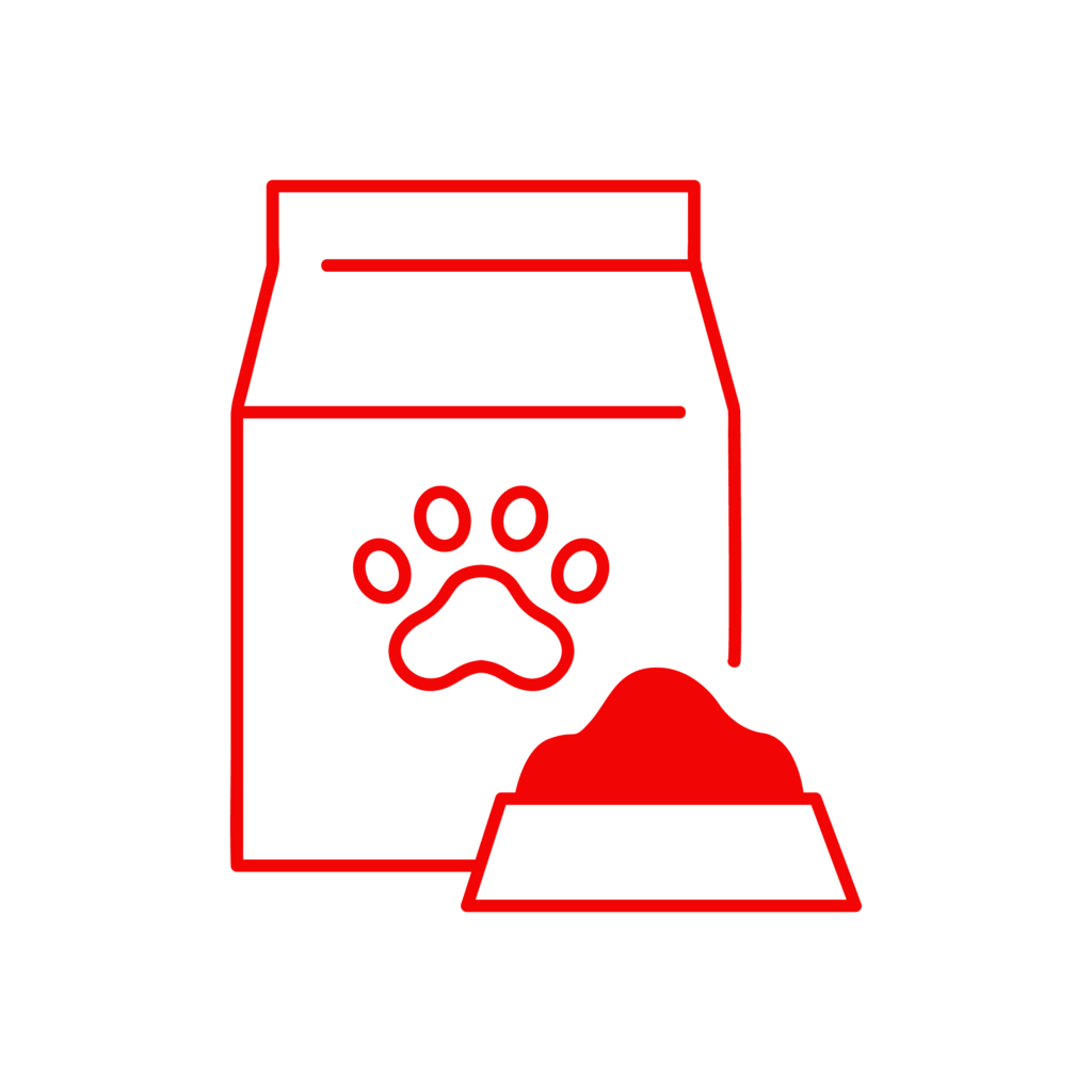 Icona illustrativa del servizio di nutrizione e dieta della Clinica Veterinaria Cardiovet